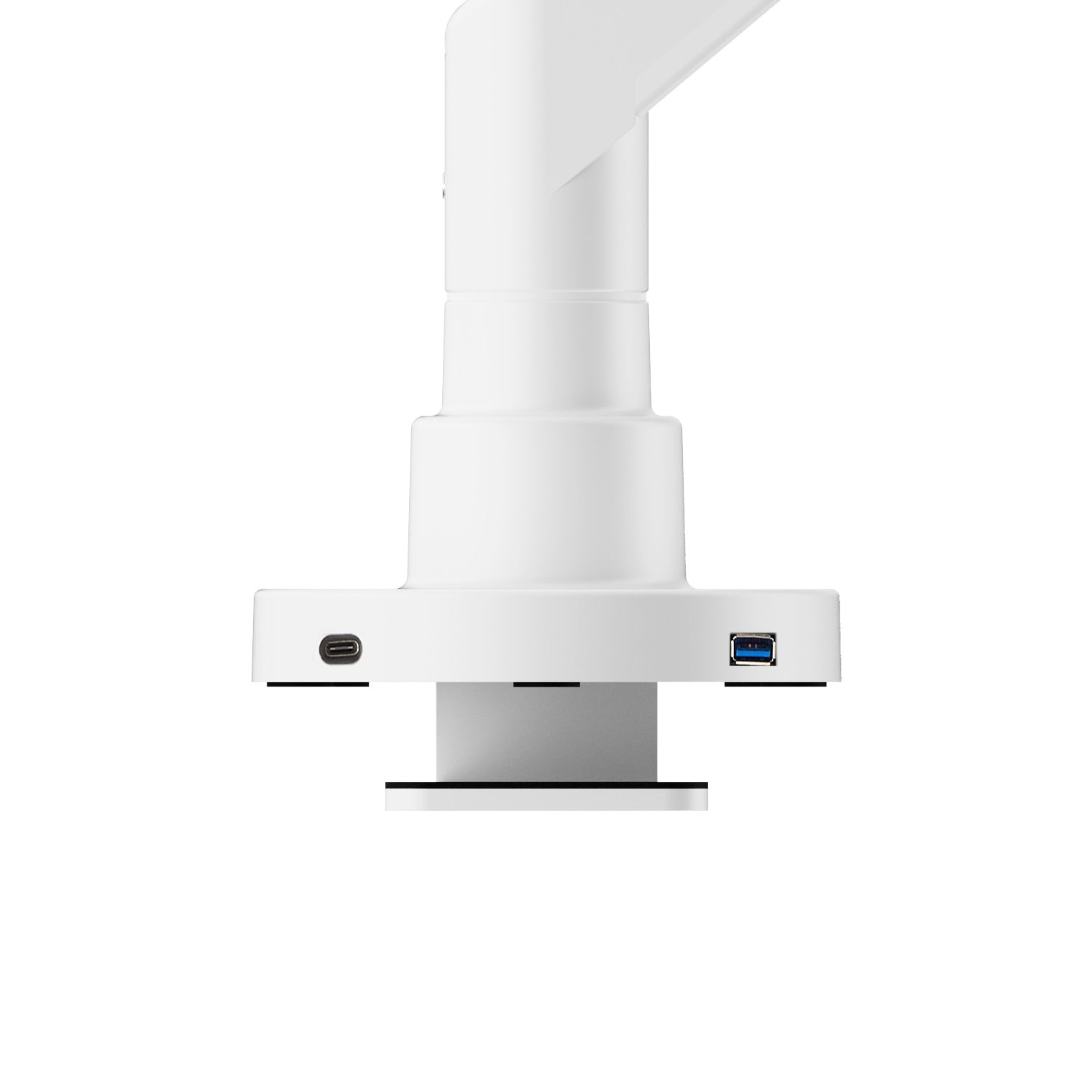 Alberenz® Heavy Duty Gas Spring Monitor Mount White (up to 57 inches)